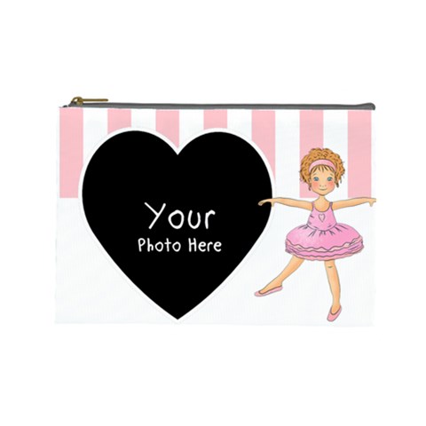 Ballerina Cosmetic Bag Large By Lillyskite Front