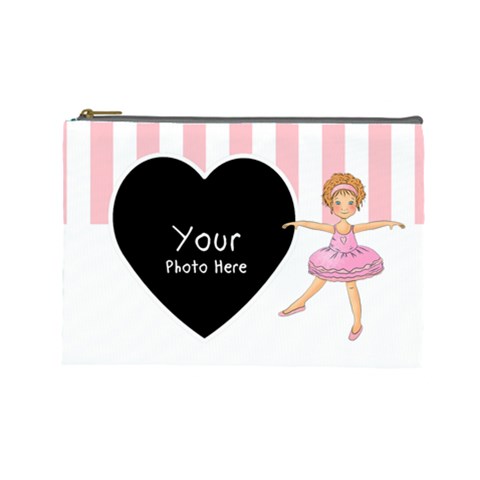 Ballerina Cosmetic Bag Large By Lillyskite Front