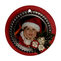 Christmas/Holiday-Ornament (Round, 1 side) - Ornament (Round)