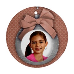 Christmas ornament/holiday-Ornament (Round, 1 side) - Ornament (Round)