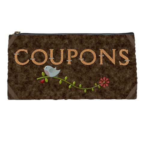 Coupons (pencil) Case By Lil Front