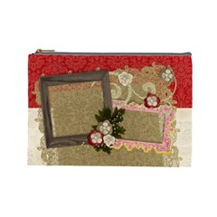 Count your blessings/holiday-Cosmetic Bag (Large) 