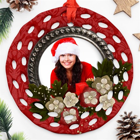 Christmas/flowers Front