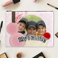 happy family (7 styles) - Cosmetic Bag (XL)