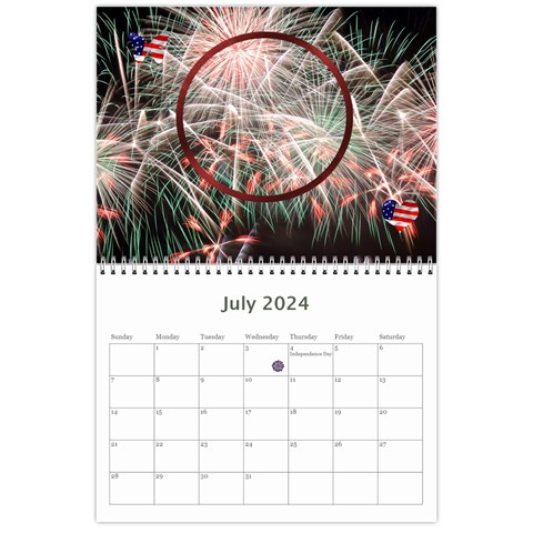 2024 Calendar By Kim Blair Jul 2024