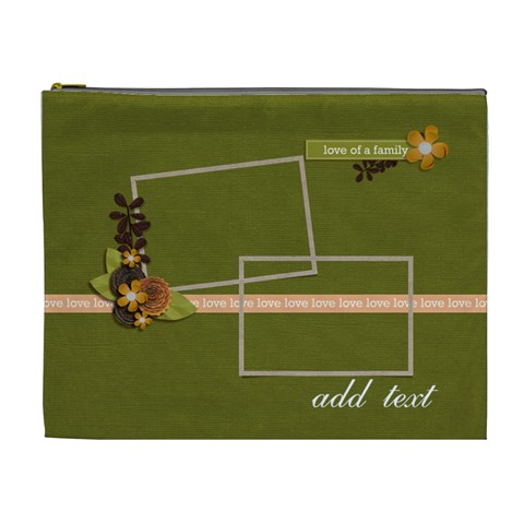 Cosmetic Bag (xl) Front