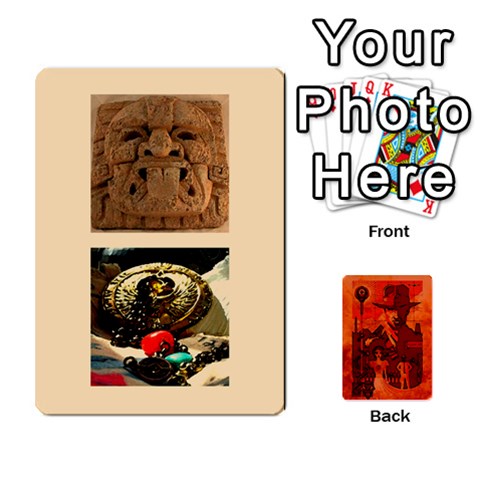 Indiana Jones Fireball Card Set 02 By German R  Gomez Front - Diamond6