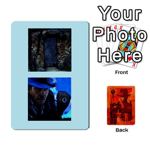 Indiana Jones Fireball Card Set 02 By German R  Gomez Front - Diamond7