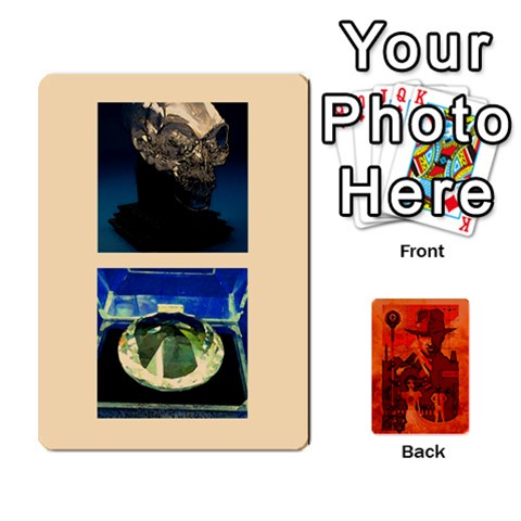 Jack Indiana Jones Fireball Card Set 02 By German R  Gomez Front - DiamondJ