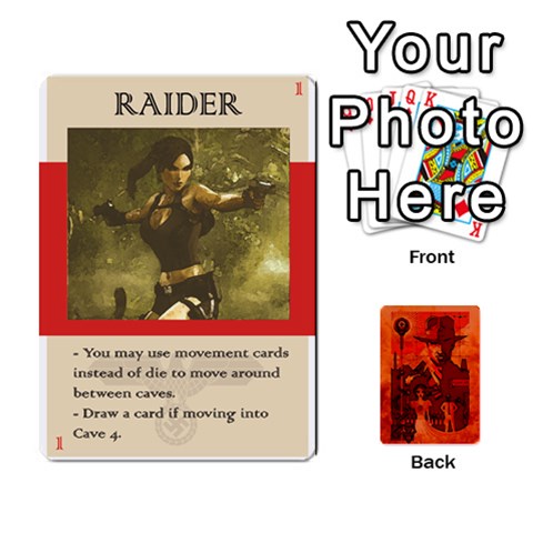 King Indiana Jones Fireball Card Set 02 By German R  Gomez Front - ClubK