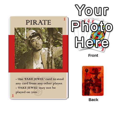 Ace Indiana Jones Fireball Card Set 02 By German R  Gomez Front - ClubA