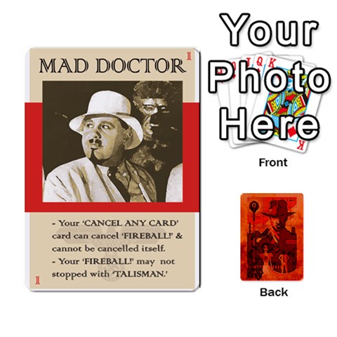 Indiana Jones Fireball Card Set 02 By German R  Gomez Front - Joker1