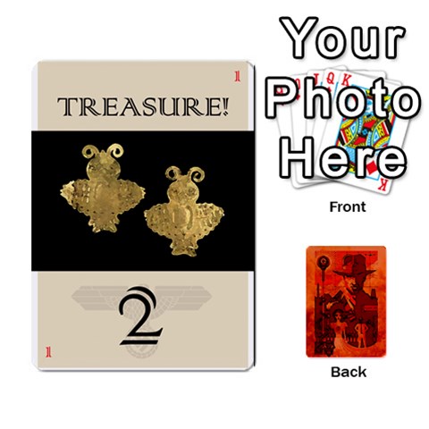 Indiana Jones Fireball Card Set 03 By German R  Gomez Front - Heart2