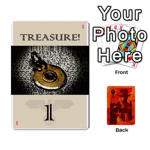 Indiana Jones Fireball Card Set 03 By German R  Gomez Front - Heart3