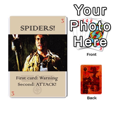 Indiana Jones Fireball Card Set 03 By German R  Gomez Front - Heart4
