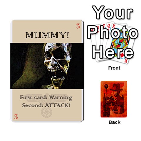 Jack Indiana Jones Fireball Card Set 03 By German R  Gomez Front - HeartJ