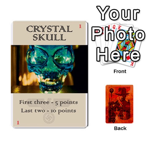 Indiana Jones Fireball Card Set 03 By German R  Gomez Front - Diamond9