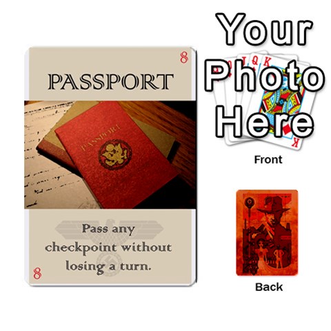 Ace Indiana Jones Fireball Card Set 04 By German R  Gomez Front - SpadeA