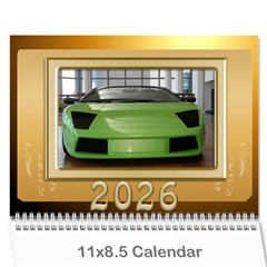 Male Calendar 2026 (large Numbers)
