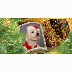 Merry Christmas 4x8 Photo Card no1 - 4  x 8  Photo Cards