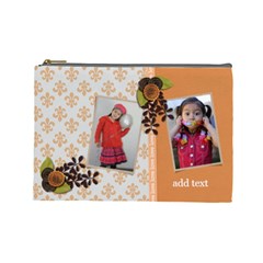 Cosmetic Bag (Large) - Orange Surprise