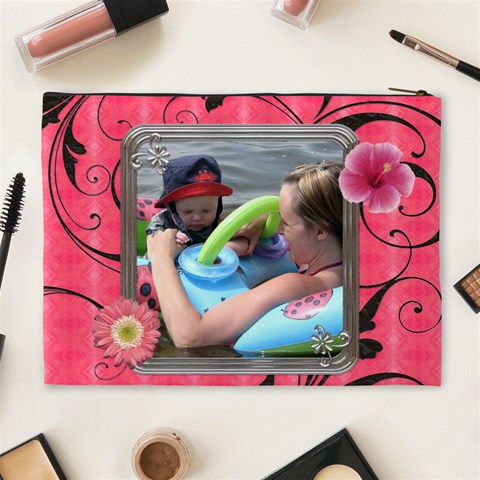 Summer Xl Cosmetic Bag By Lil Back
