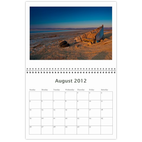 2012/13 Calendar By Tim Nichols Aug 2012