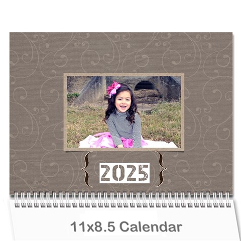 Calendar: All Gray By Jennyl Cover