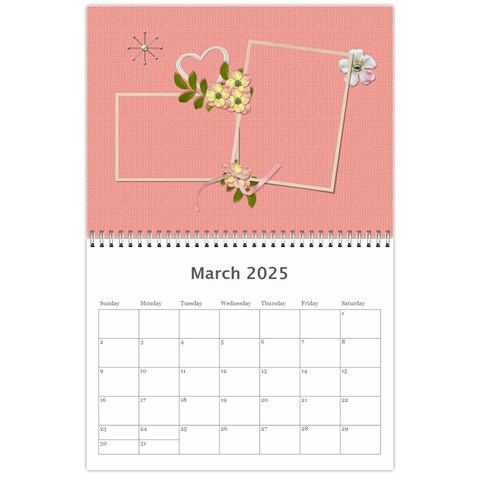 Calendar: Mom/family/kids By Jennyl Mar 2025
