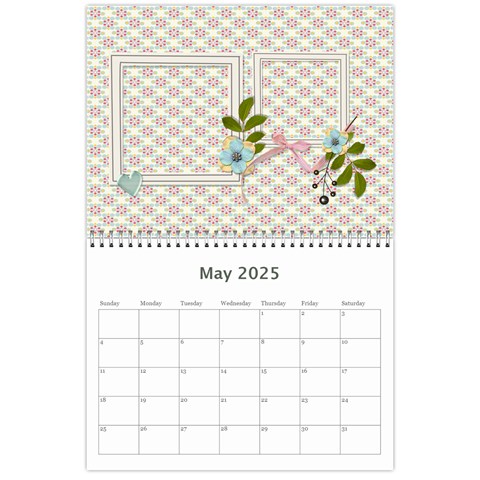 Calendar: Mom/family/kids By Jennyl May 2025