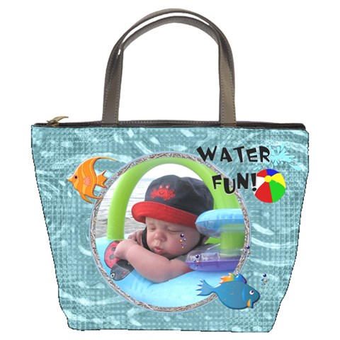 Water Fun Bucket Bag By Lil Front