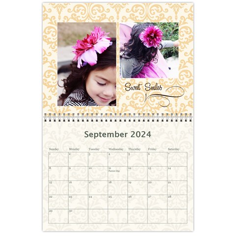 Calendar: Minimalist Memories To Cherish By Jennyl Sep 2024