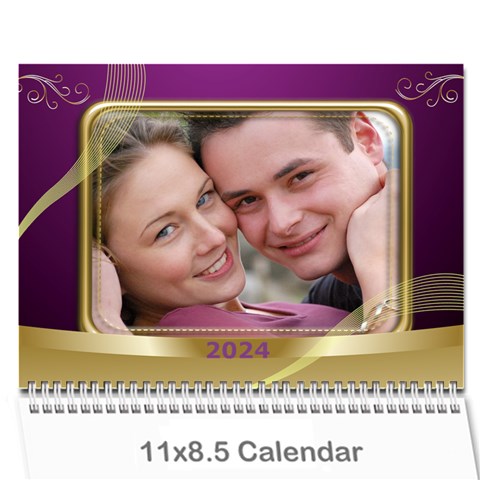 Memories 2024 (any Year) Calendar 8 5x6 By Deborah Cover