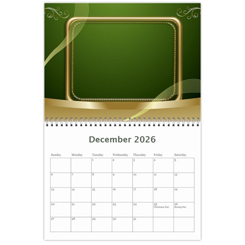 Memories 2026 (any Year) Calendar 8 5x6 By Deborah Dec 2026
