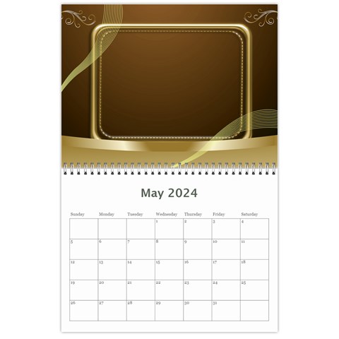 Memories 2024 (any Year) Calendar 8 5x6 By Deborah May 2024