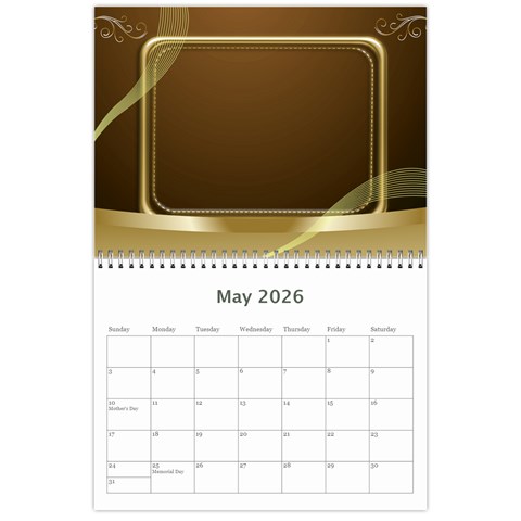 Memories 2026 (any Year) Calendar 8 5x6 By Deborah May 2026