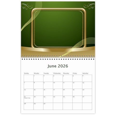 Memories 2026 (any Year) Calendar 8 5x6 By Deborah Jun 2026