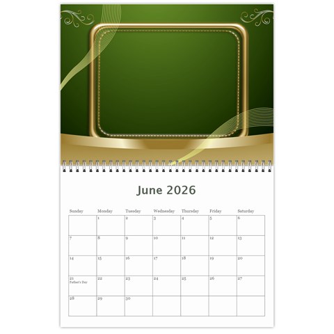 Memories 2024 (any Year) Calendar 8 5x6 By Deborah Jun 2024