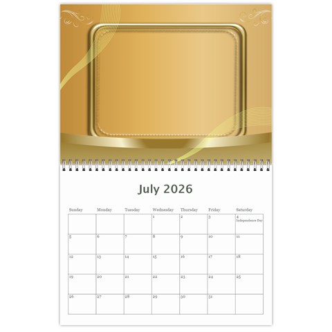 Memories 2026 (any Year) Calendar 8 5x6 By Deborah Jul 2026