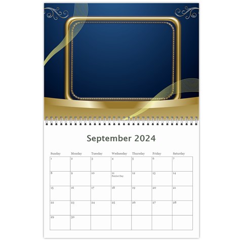 Memories 2024 (any Year) Calendar 8 5x6 By Deborah Sep 2024