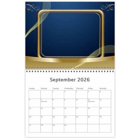 Memories 2026 (any Year) Calendar 8 5x6 By Deborah Sep 2026