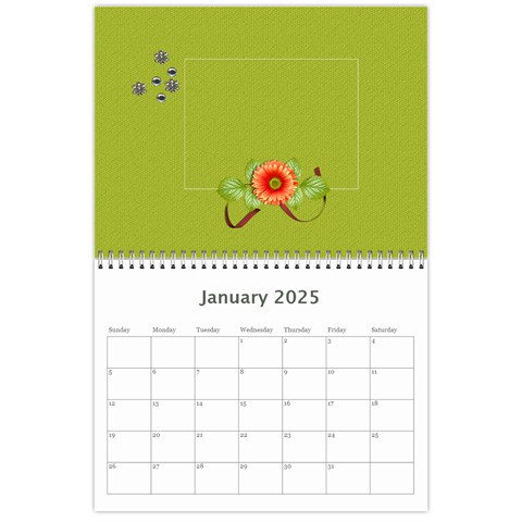Calendar Jan 2025