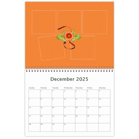 Calendar Dec 2025