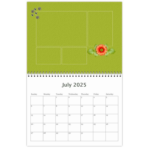 Calendar Jul 2025