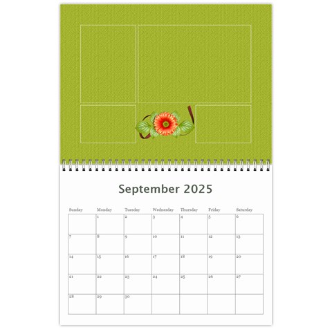 Calendar Sep 2025