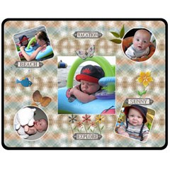 Sunny Vacation Medium Fleece Blanket (4 styles) - Fleece Blanket (Medium)