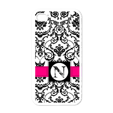 Damask Iphone Case By Nicole Winkler Front