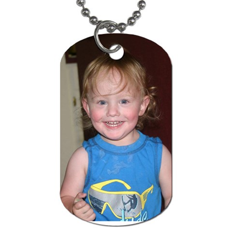 Christopher Dog Tag By Kim Rogers Front