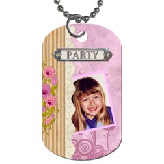 Party Fun 2-Sided Dog Tag - Dog Tag (Two Sides)