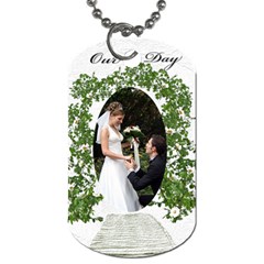 Our day (2 sided) Dog Tag - Dog Tag (Two Sides)